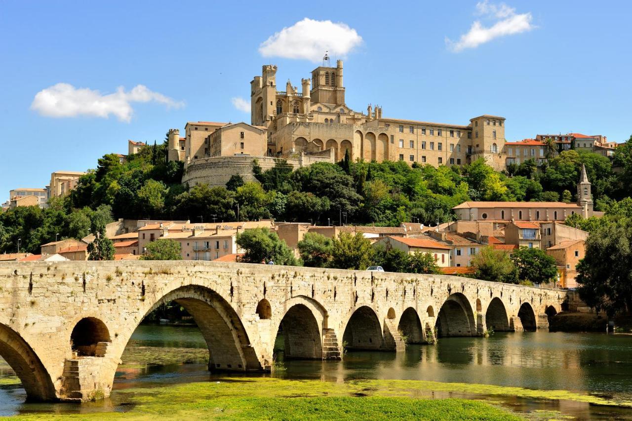 "La Cle Des Champs"-Meuble De Tourisme 3 Etoiles -Residence "Les Logis De Beziers"-Garage Optionnel-Coeur De Ville-Plages A 16Km ! 外观 照片